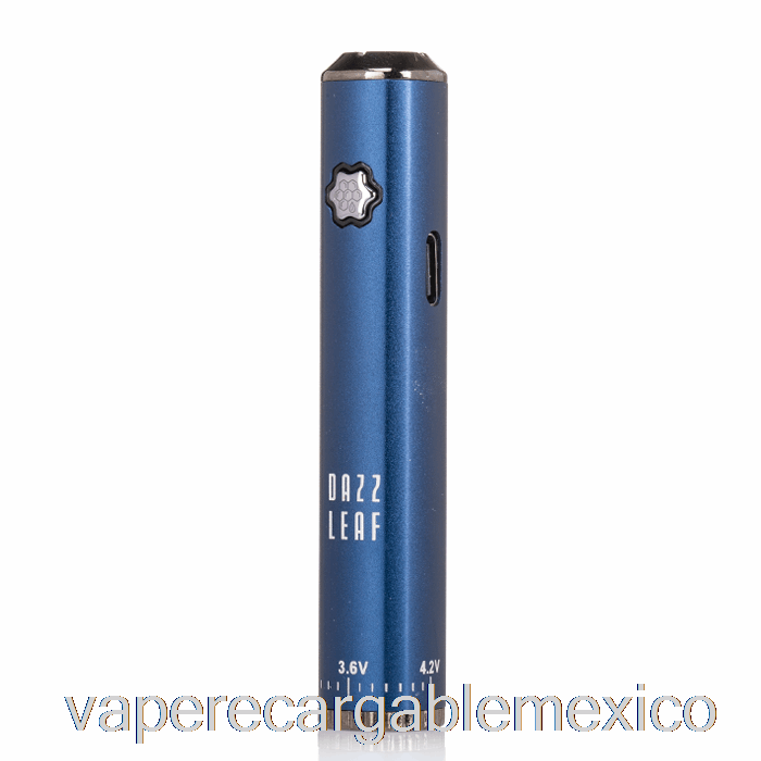 Vape Recargable Dazzleaf Squarii Bottom Twist 510 Batería Azul Marino